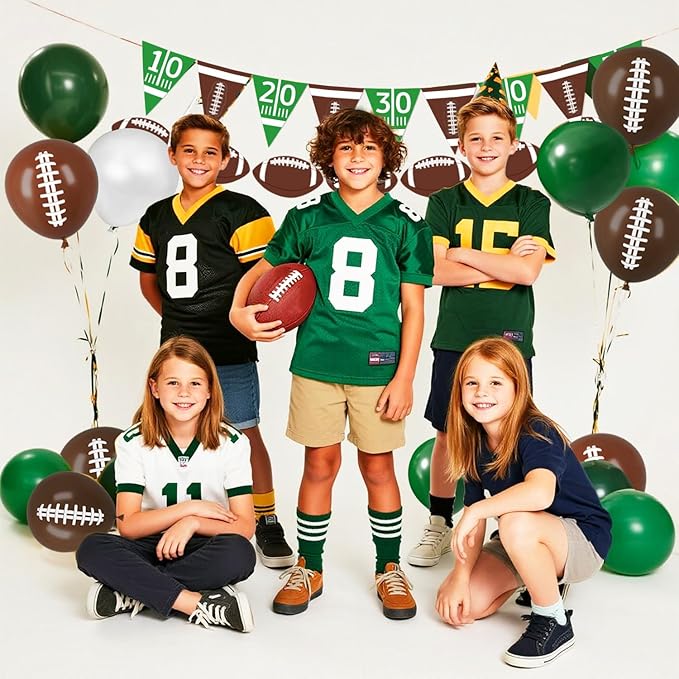 Football Party Decorations Includes Plates Napkins Cups Banner