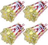 Popcorn Party Balloons 10pcs Reusable Aluminum Foil Movie Theme