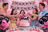 KPOP Black Pink Girl Group Birthday Party Kit Supplies with Cake