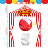 Ziliny 3 Pcs Carnival Party Decorations Circus Tent Awning Halloween