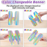 Iridescent Older Wiser Hotter Banner, Pre-Strung Funny Birthday