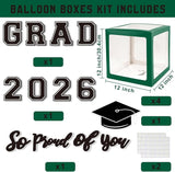 Graduation Decorations Class of 2026 - Green Graduation Decorations -