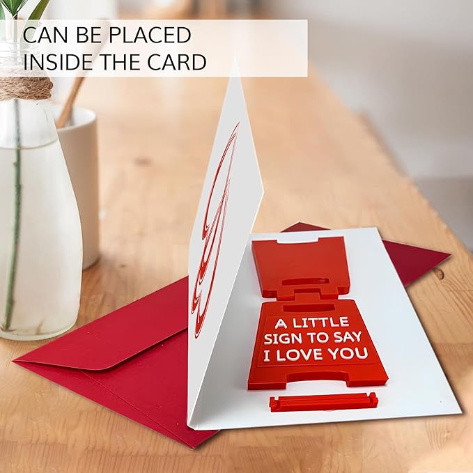 Mini Sign Valentine's Decoration Anniversary Present - Premium