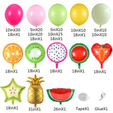 149pcs Twotti Fruity Balloon Arch Kit - Pastel Pink Yellow Green