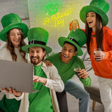 St Patricks Day Neon Sign Dimmable St Patrick's Day Neon Signs for