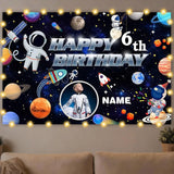 Dicodes Custom Space Birthday Party Decorations Supplies, Personalized