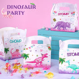 WERNNSAI 12 Pack Dinosaur Party Boxes - Girl Dinosaur Party