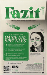 Fazit Makeup Patches - Green Game Day Speckles - Glow Up Make-Up