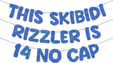 Fulmoon Pre Strung This Skibidi Rizzler Is 14 No Cap Glitter Banner 14