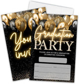 4"x6" Graduation Party Invites - Set Of 20 College, Junior, High