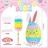 25 Easter Decorations Pinata Bunny Egg Piñata with Blindfold Bat and