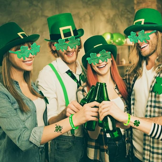 Max Fun 188Pcs St Patricks Day Accessories Party Favors Set Saint