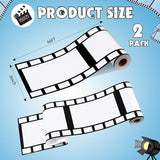 Gejoy 2 Rolls Filmstrip Tape Movie Party Decorations Filmstrip