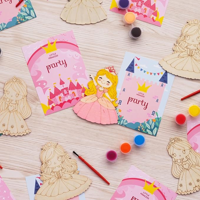 24 PCS Princess Party Favors Princess Birthday Party Supplies
