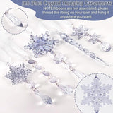 18pcs Crystal Christmas Ornaments for Christmas Tree Decorations-Royal