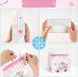 WERNNSAI 12 Pack Ice Cream Party Boxes - Ice Cream Birthday