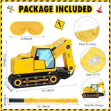 49 Pcs Construction Party Favors Excavator Pinata with Mini