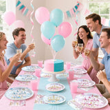 96 Pcs Princess or Prince Gender Reveal Decorations Princess Prince