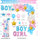 Prince or Princess Gender Reveal Decorations Boy or Girl Gender