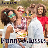 Party Sunglasses-9 Pairs Fun Music-Themed Party glasses， Funny Summer