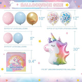 Unicorn Birthday Decorations for Girls Unicorn Party Supplies Kit