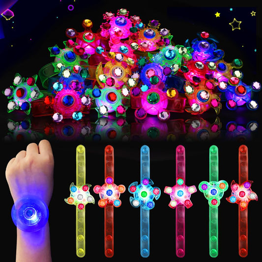 BSTDECOR Glow in The Dark Party Favors for Kids-32 Pack LED Light Up