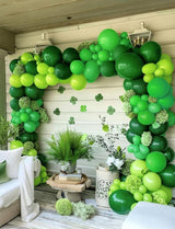 Green Balloons, 50 Pcs Dark & Lime Green Balloons 12 Inch Latex