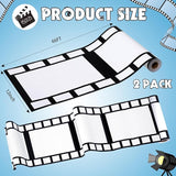 Gejoy 2 Rolls Filmstrip Tape Movie Party Decorations Filmstrip