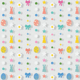 Easter Garland 3.2 Feet 10 Strings No DIY Easter Decorations for