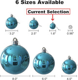 GameXcel Christmas Balls Ornaments for Xmas Tree - Shatterproof Christ