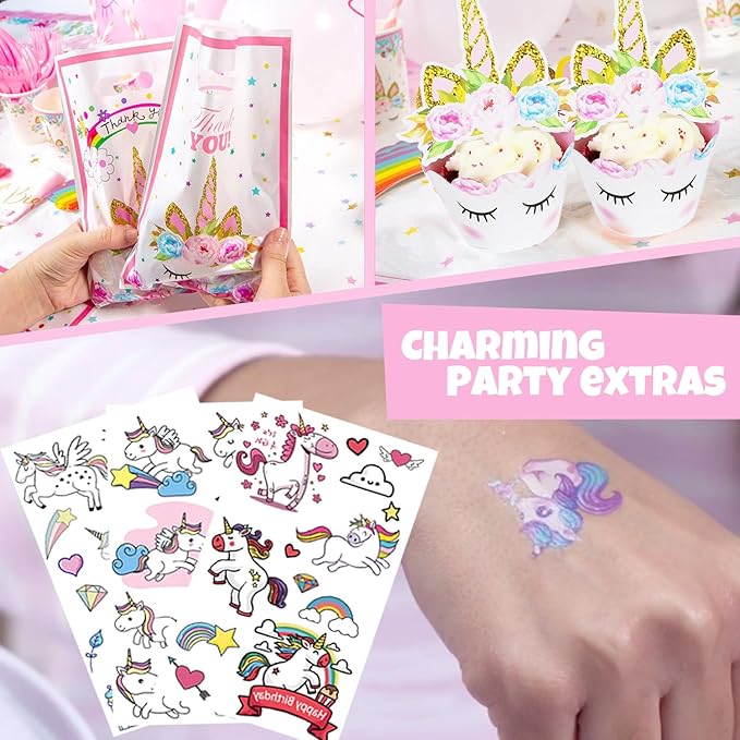 Unicorn Birthday Decorations Unicorn Party Supplies for Girls