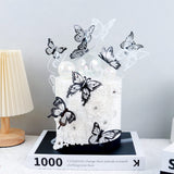 Ercadio 3d 36 Pack Butterfly Cake Toppers Black and White Pvc