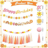 Daisy Garland for Decoration Groovy Boho Party Garland Decoration