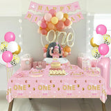 Miss Onederful Birthday Decorations Pink Gold Party Plates Napkins