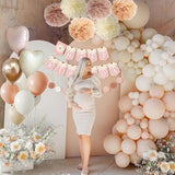Blush Beige Birthday Decorations Party Décor for Women Boho Party