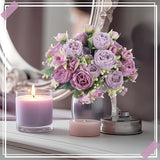 8 Bundles Artificial Peonies Flowers Boho Faux Flowers Arrangements #6