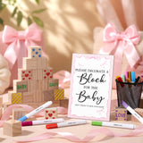 Tatuo 75 Pcs Baby Shower Block Games Here Comes The Son Baby Shower