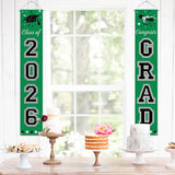 DAZONGE Green Graduation Decorations 2026 - Class of 2026 Porch