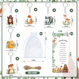 145 Pieces Woodland Baby Shower Favors for Guest Woodland Animals