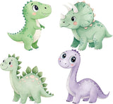 4 Pcs Large 20 x 30 Dinosaur Cardboard Cutouts Dinosaur Birthday