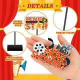 6 Pcs Movie Night Wooden Sign Set Movie Party Decorations Star Video