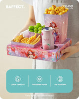 Movie Night Snack Trays 120 PCS Include 20 Mermaid Party Snack Trays