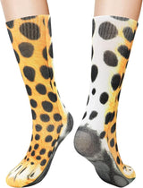 FreeNFond Funny Animal Paw Socks Gag Gifts for White Elephant Gift #4