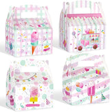 WERNNSAI 12 Pack Ice Cream Party Boxes - Ice Cream Birthday