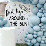 Outer Space First Birthday Party Decorations Sign for Backdrop First