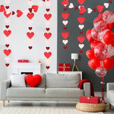 Pink Burgundy Red Valentines Day Party Decorations Garland 52Ft