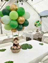 Green and Gold Balloons, 60Pcs 12Inch Different Shades Green Balloon