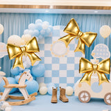 2pcs Large Bow Balloons, Bow Themed Party Decorations Elegant Coquette