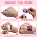700+ Pcs Valentines Day Stickers Stampers & Tattoos Party Favor