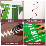 184pcs Football Party Supplies Decorations Set Serves 25 Includes